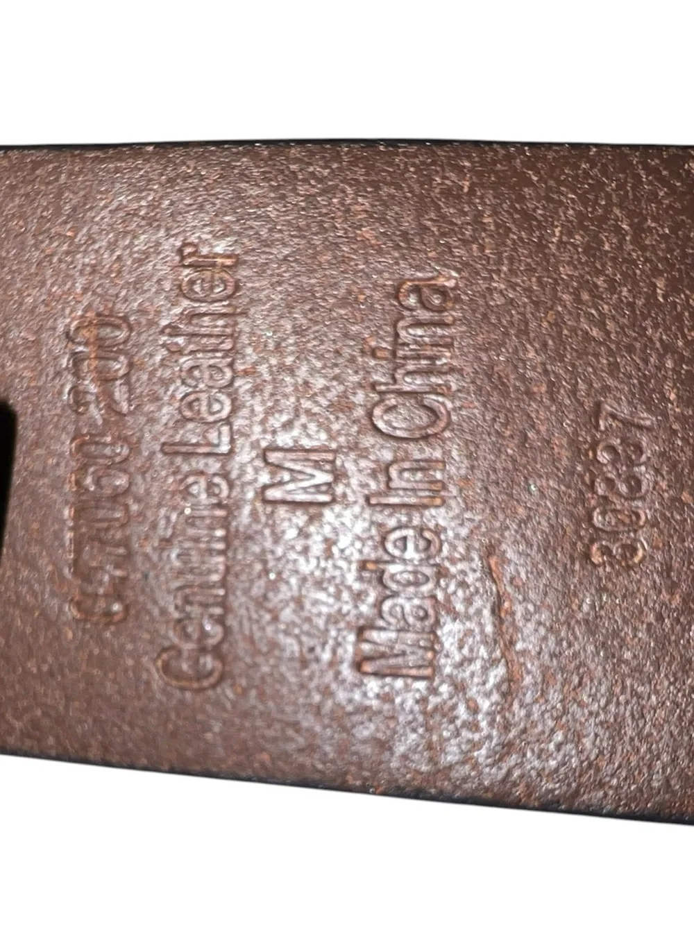 No Label brown genuine